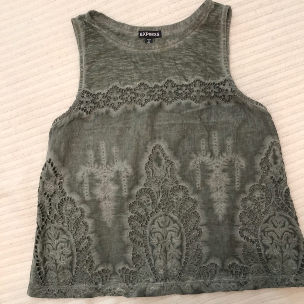 Green Tank Top